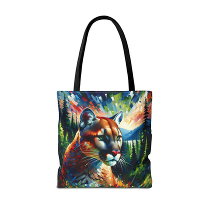 Lake Crescent Cougar - Tote Bag