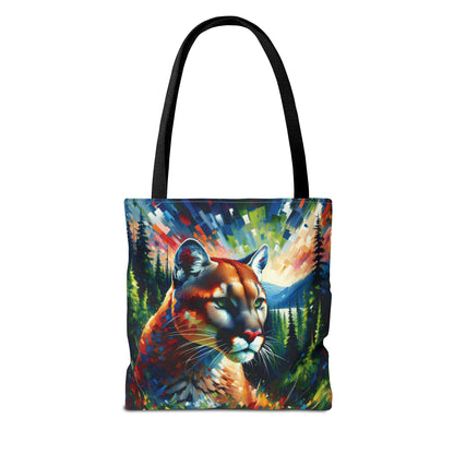 Lake Crescent Cougar - Tote Bag