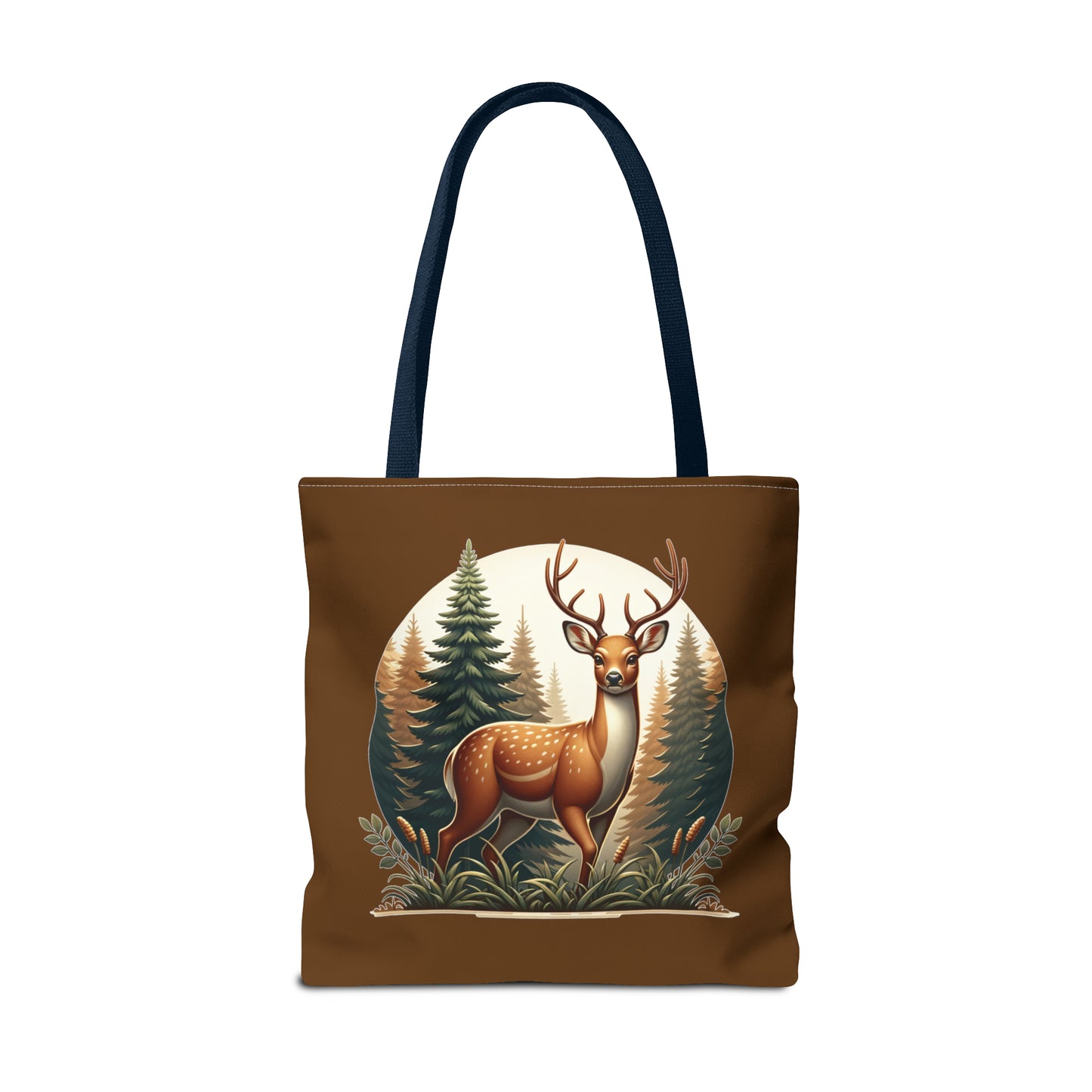 Buck in Forest - Tote Bag