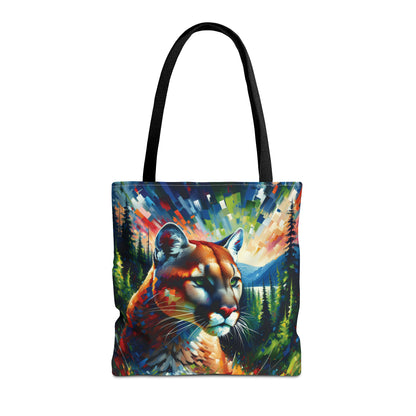 Lake Crescent Cougar - Tote Bag