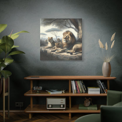 Lion's Pride Canvas Art Print
