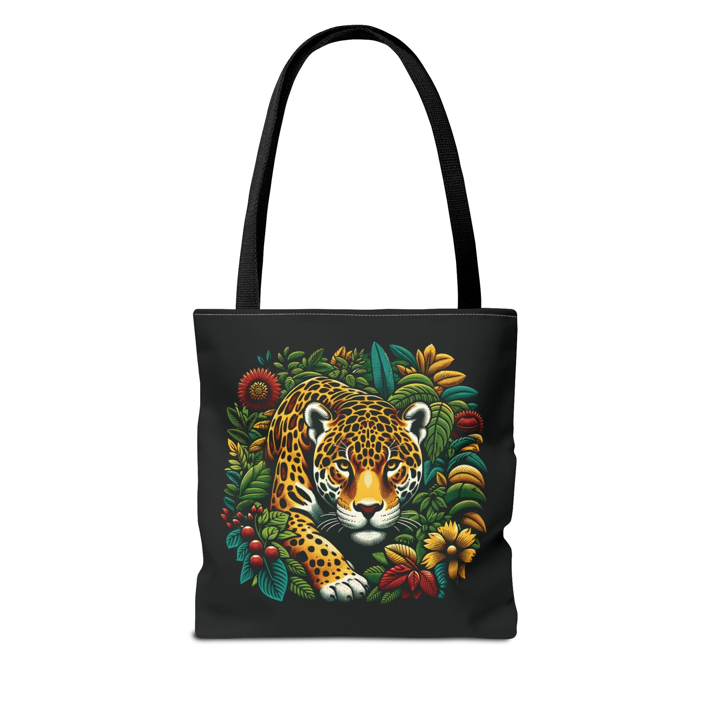 Jaguar in Bushes - Tote Bag