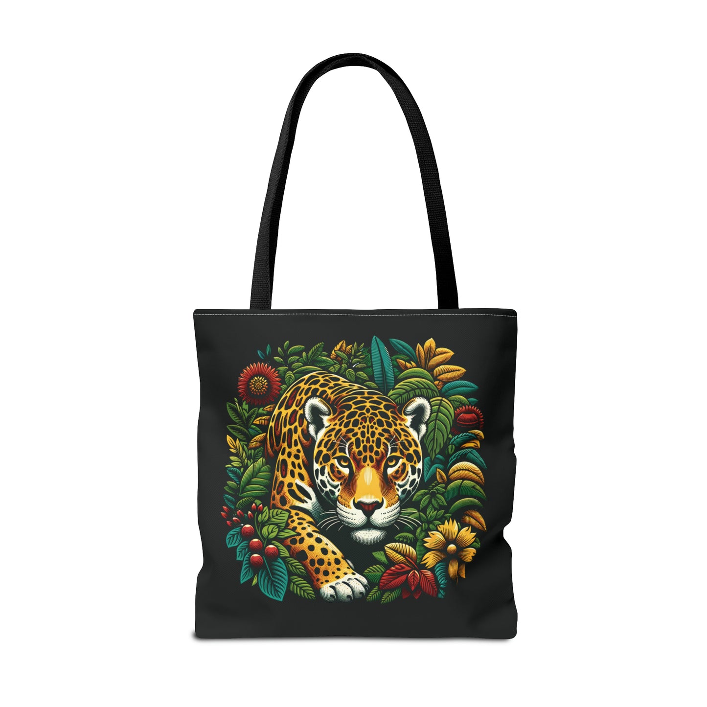 Jaguar in Bushes - Tote Bag