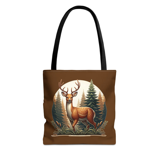 Buck in Forest Tote Bag