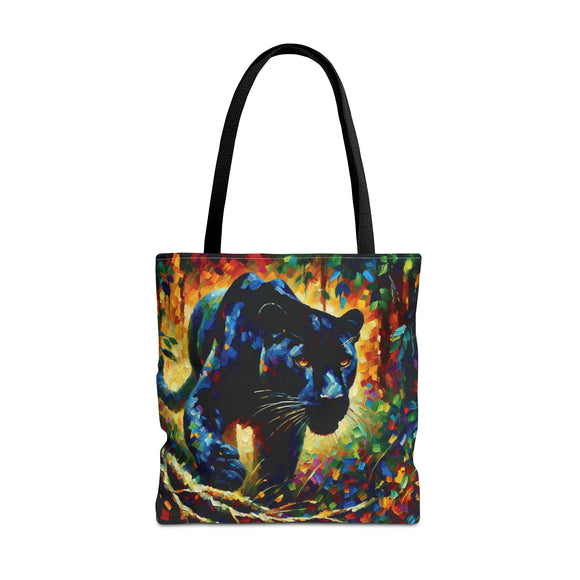 Black Panther Stalking - Tote Bag
