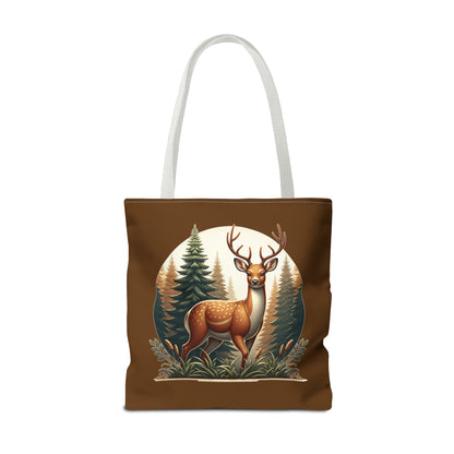 Buck in Forest - Tote Bag