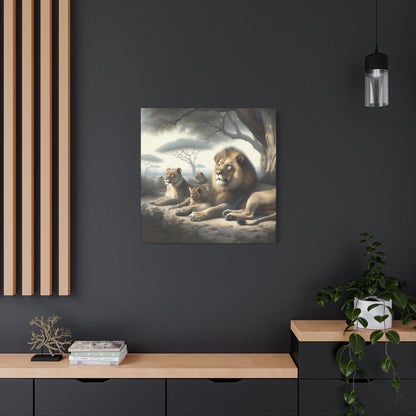 Lion's Pride Canvas Art Print