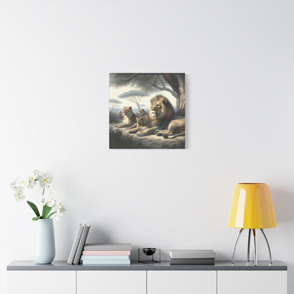 Lion's Pride Canvas Art Print