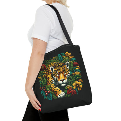 Jaguar in Bushes - Tote Bag