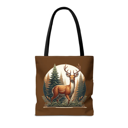 Buck in Forest Tote Bag