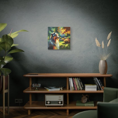 Aussie Autumn Impressionist Canvas Art Print