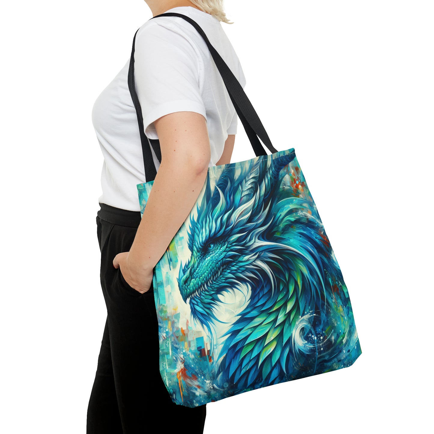 Aquamarine Dragon - Tote Bag