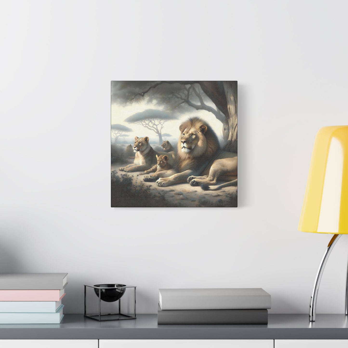Lion's Pride Canvas Art Print