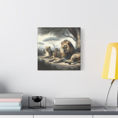 Lion's Pride Canvas Art Print