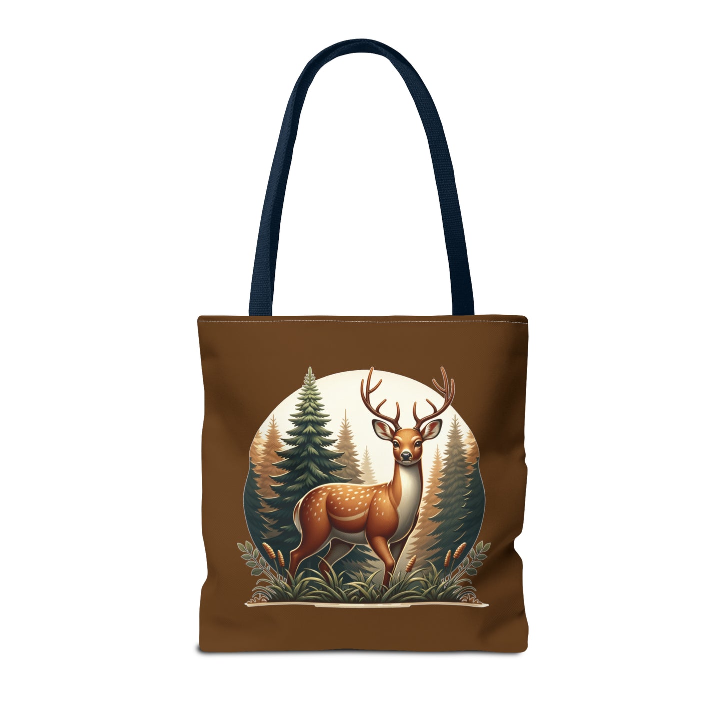 Buck in Forest - Tote Bag