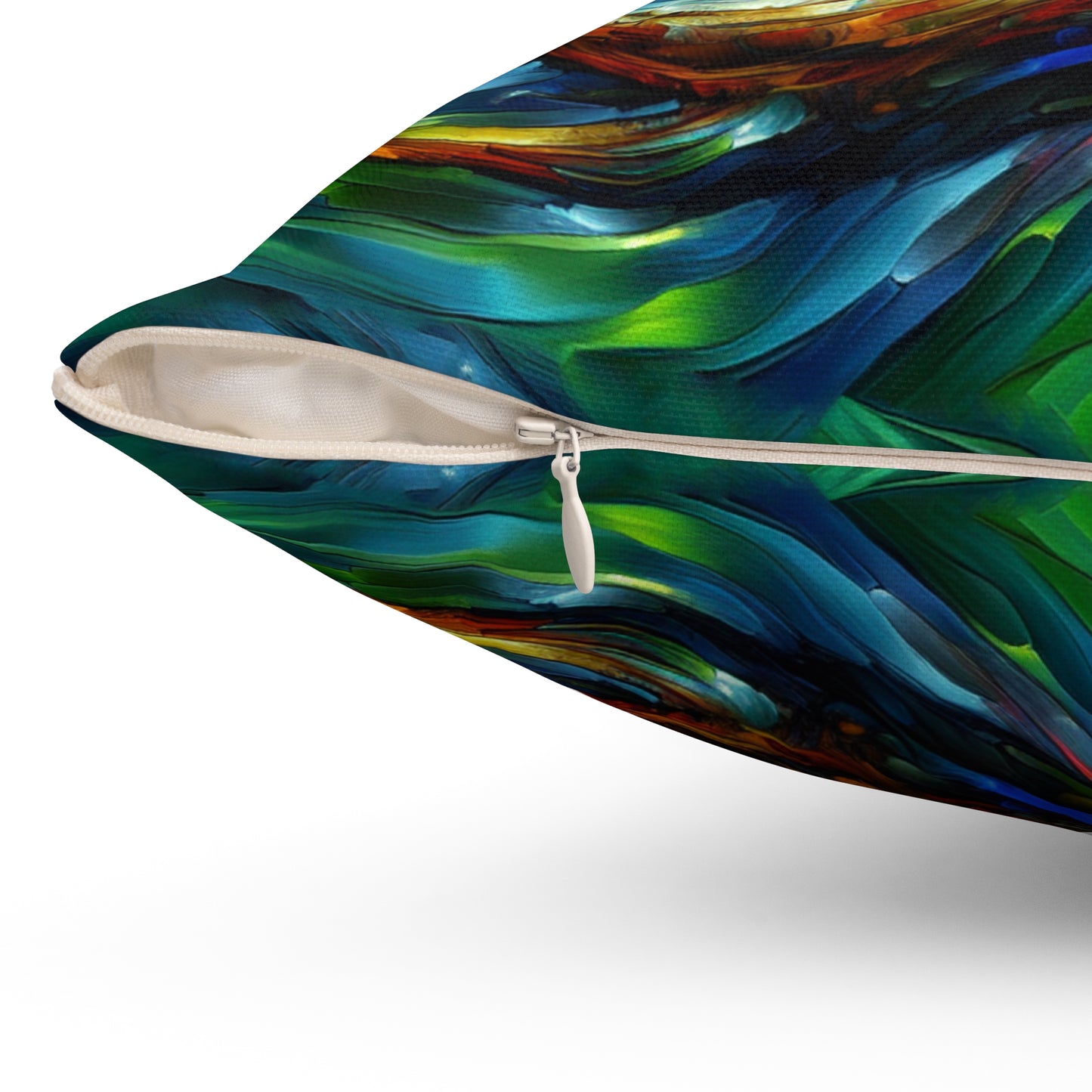 Treefrog Swirl  - Square Throw Pillows