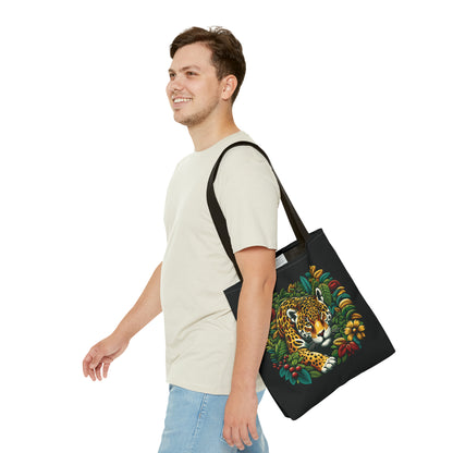 Jaguar in Bushes - Tote Bag