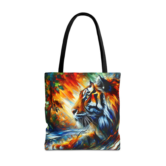 Tiger Focus Tote Bag