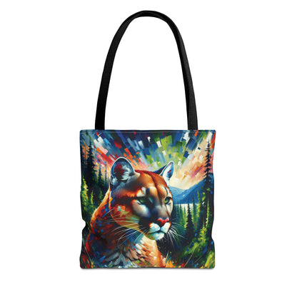 Lake Crescent Cougar - Tote Bag