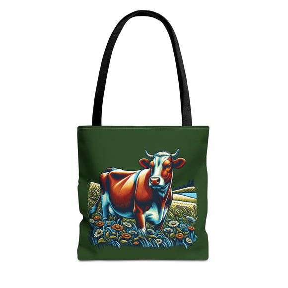 Guernsey Cow Tote Bag