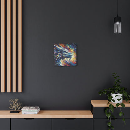 Canvas Wall Art - Opal Dragon Impressionist Art Print