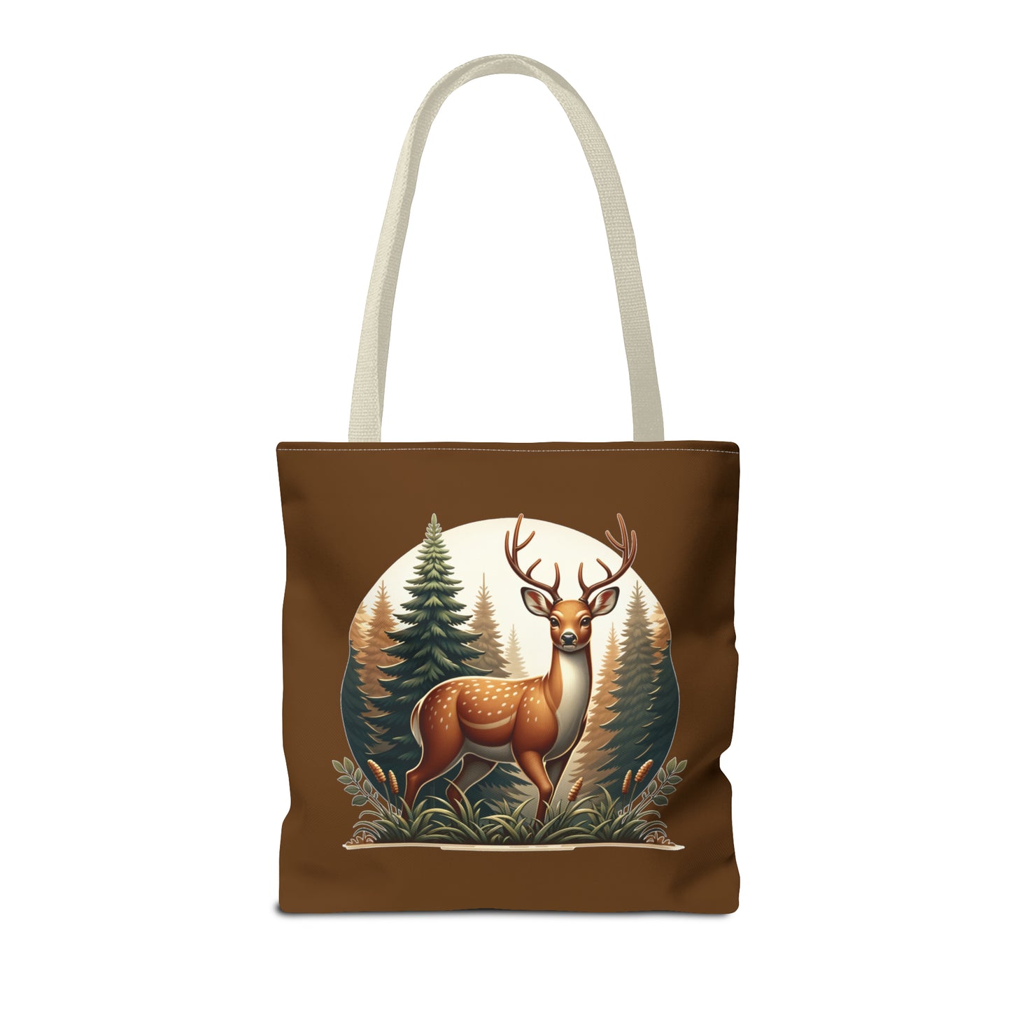 Buck in Forest - Tote Bag