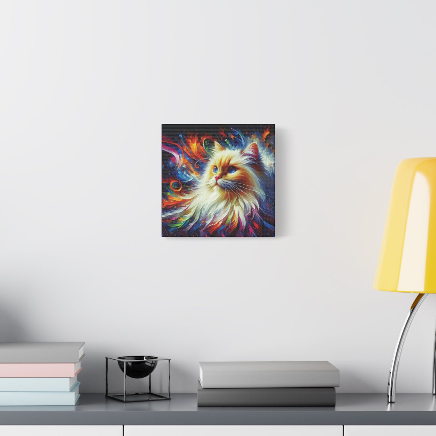Canvas Print - Flame Point Siamese Cat