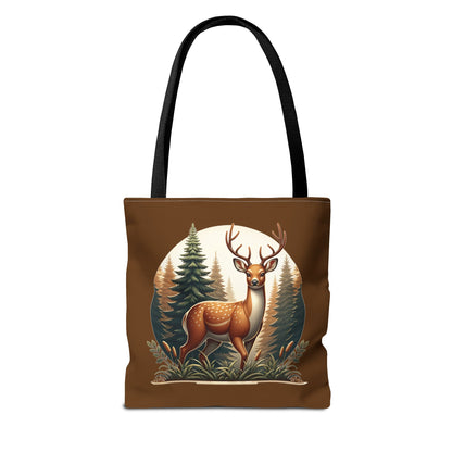 Buck in Forest Tote Bag