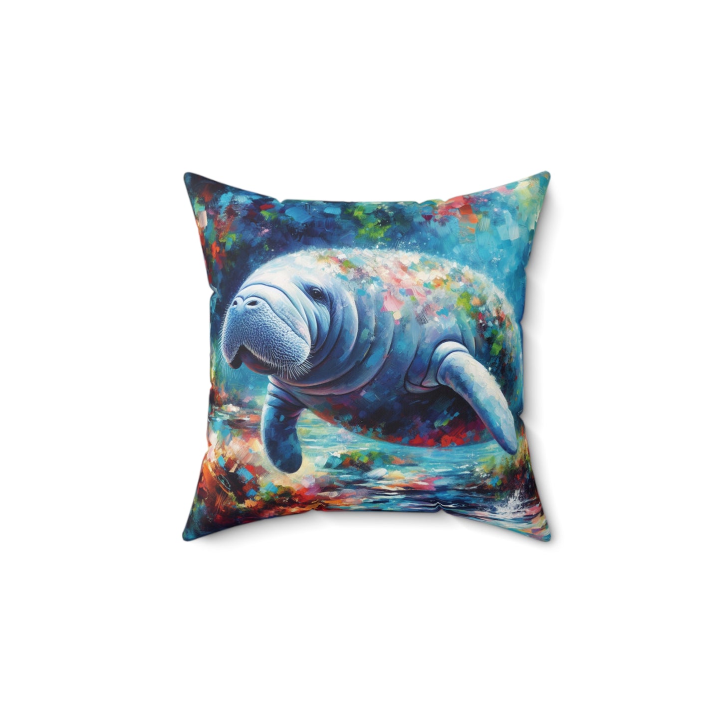 Manatee Garden - Square Pillows