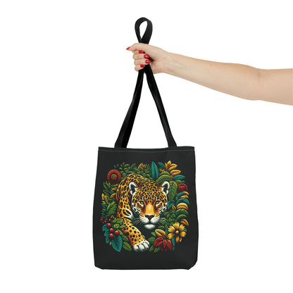 Jaguar in Bushes - Tote Bag