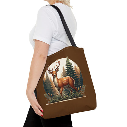 Buck in Forest Tote Bag