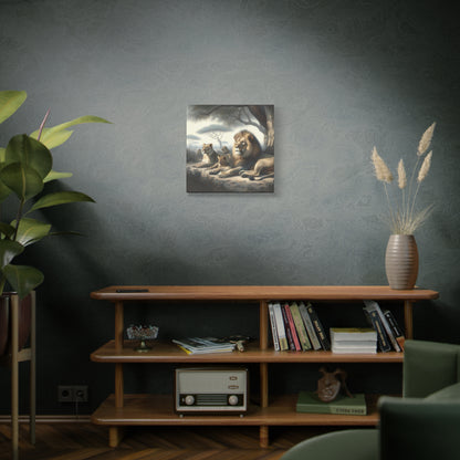 Lion's Pride Canvas Art Print