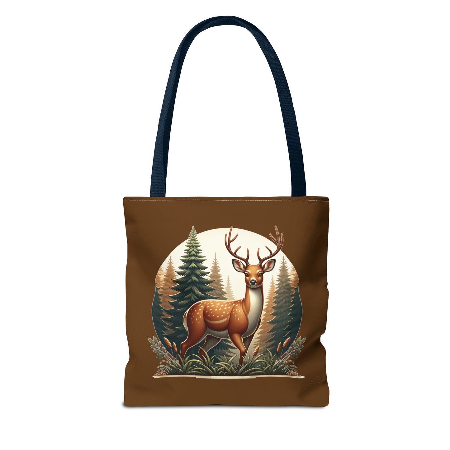 Buck in Forest - Tote Bag