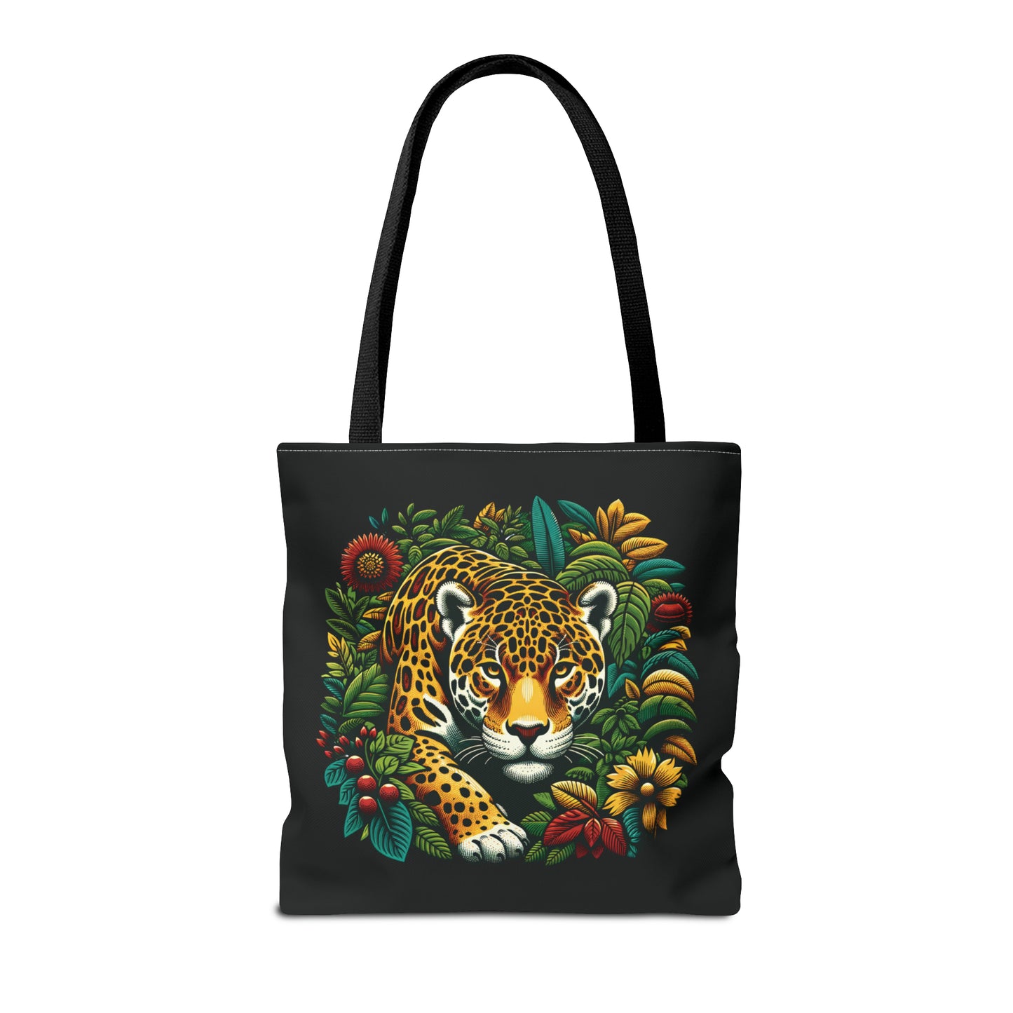 Jaguar in Bushes - Tote Bag