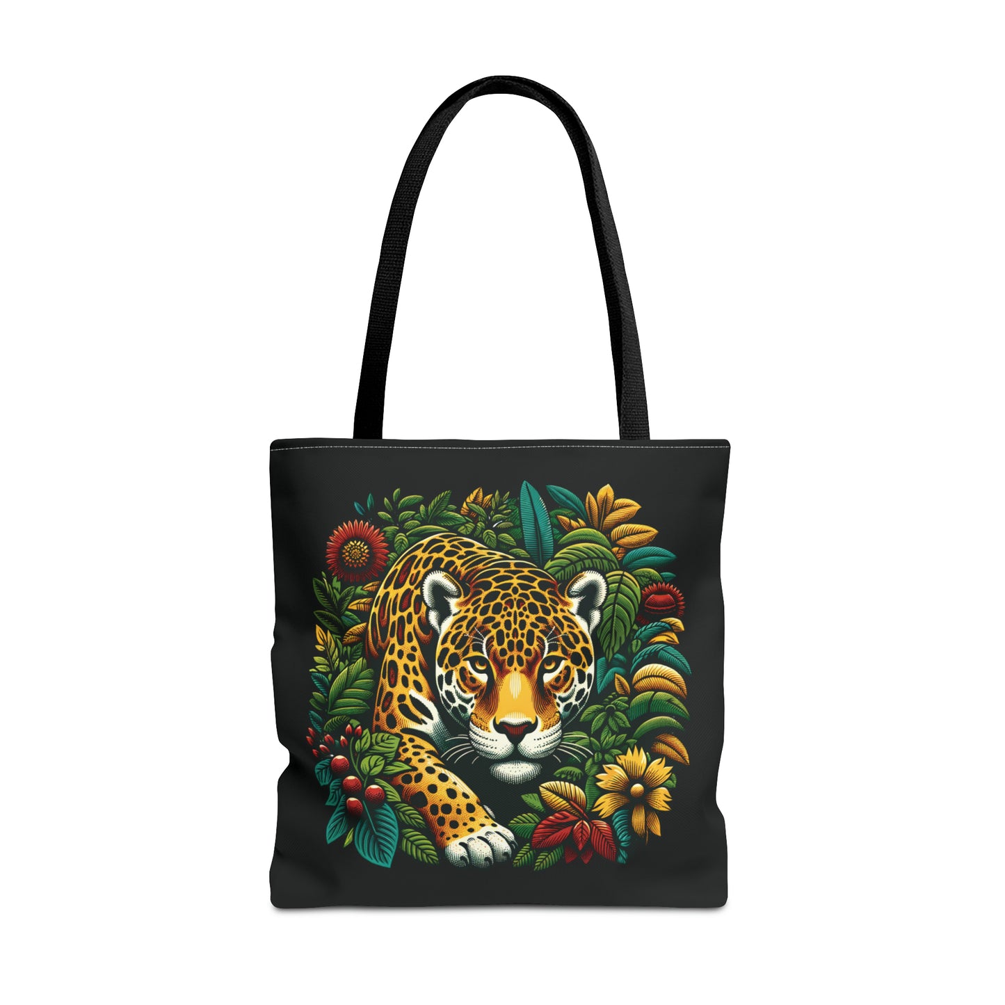 Jaguar in Bushes - Tote Bag