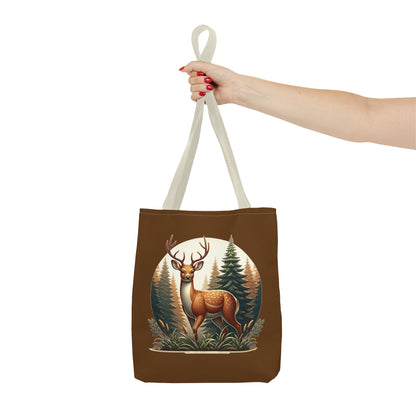 Buck in Forest - Tote Bag