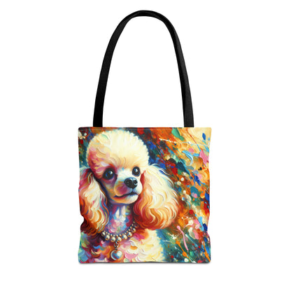 Cream Poodle - Tote Bag