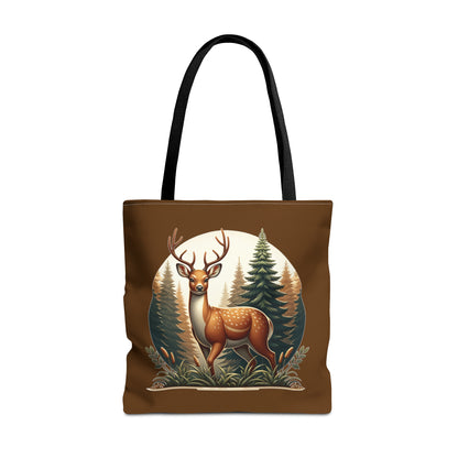 Buck in Forest - Tote Bag