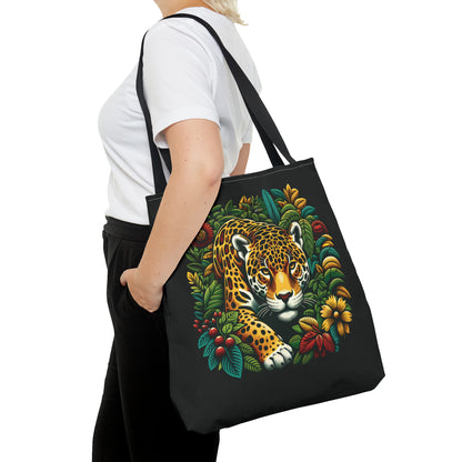 Jaguar in Bushes - Tote Bag