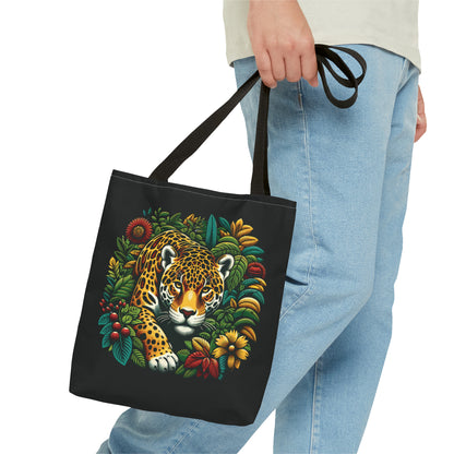 Jaguar in Bushes - Tote Bag