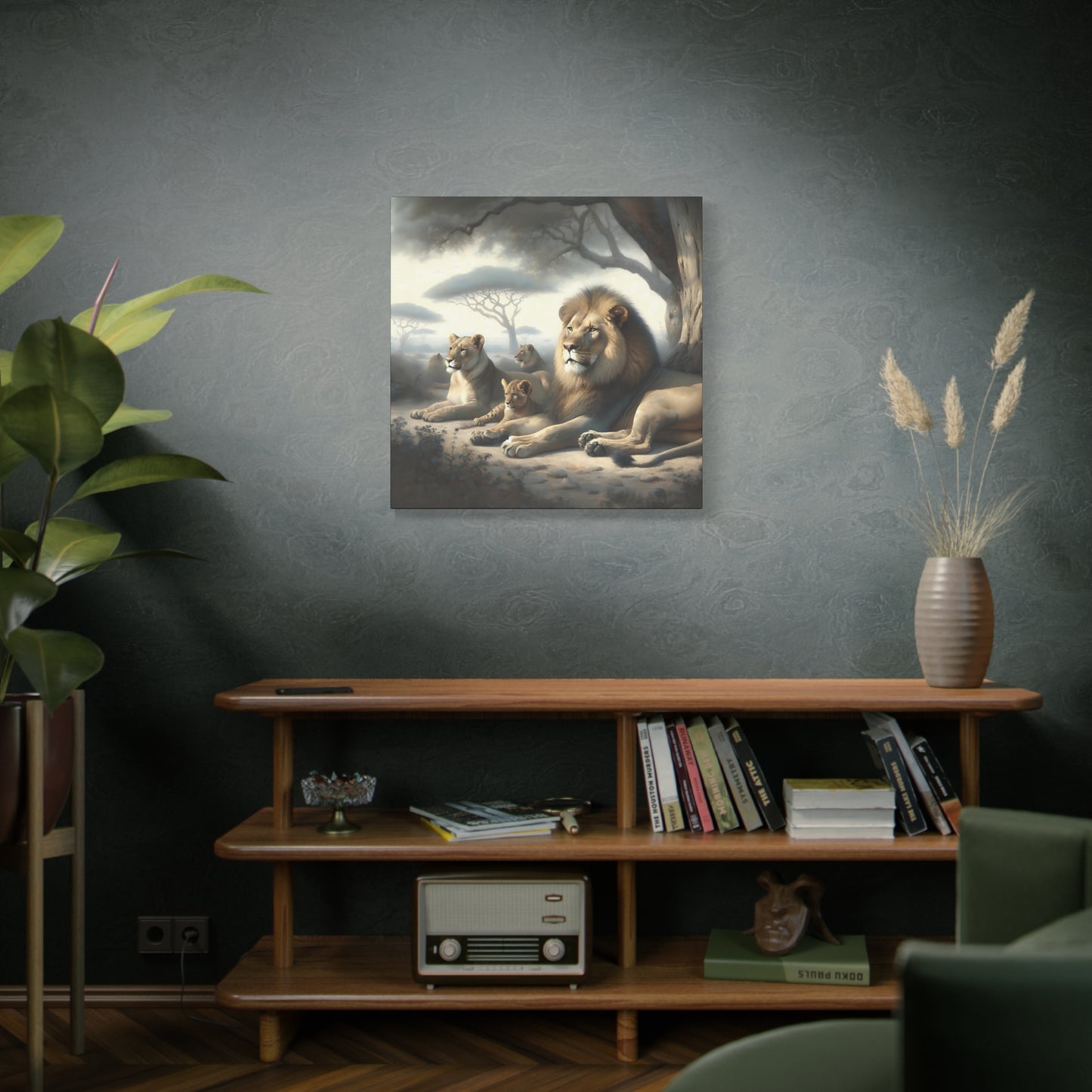 Lion's Pride Canvas Art Print