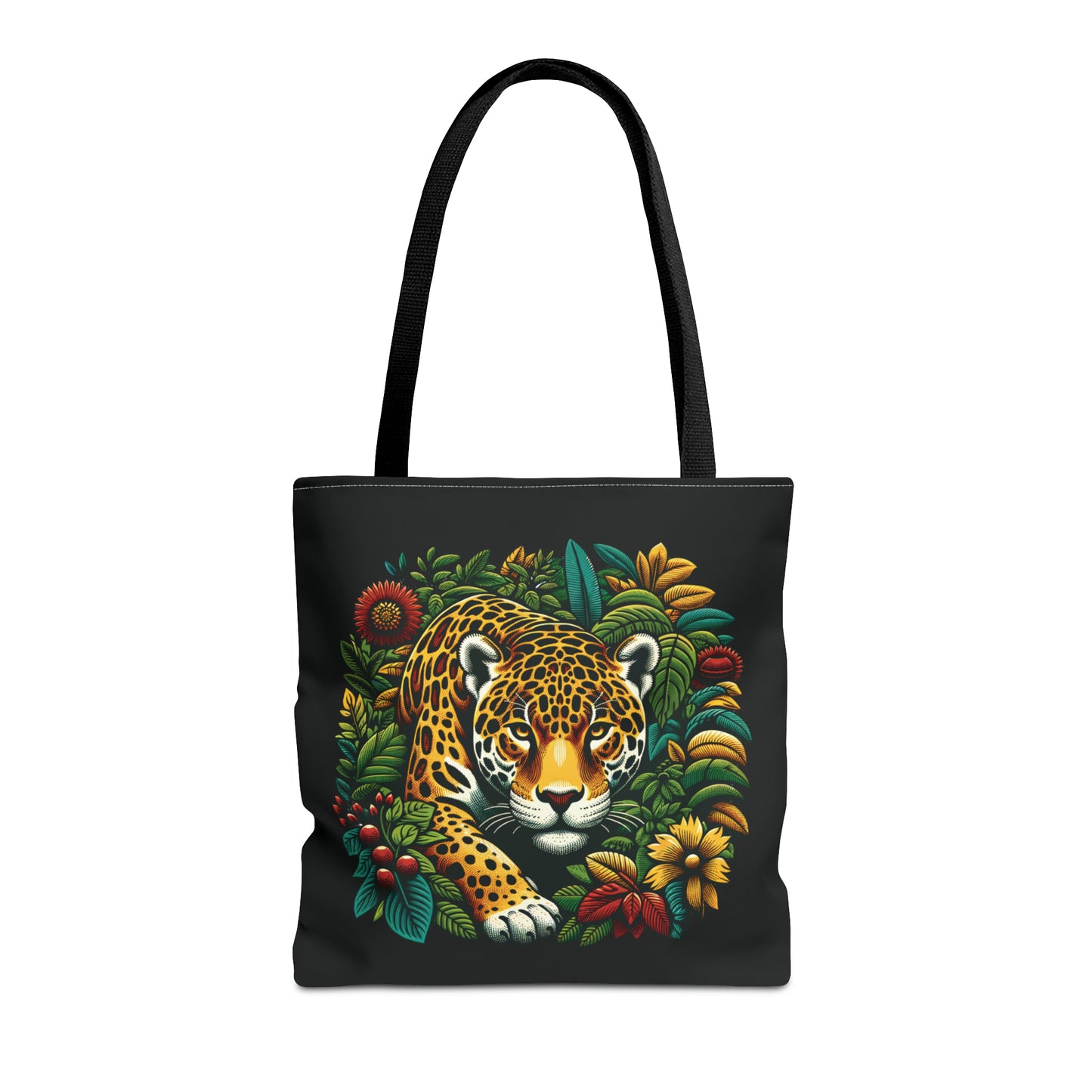 Jaguar in Bushes - Tote Bag