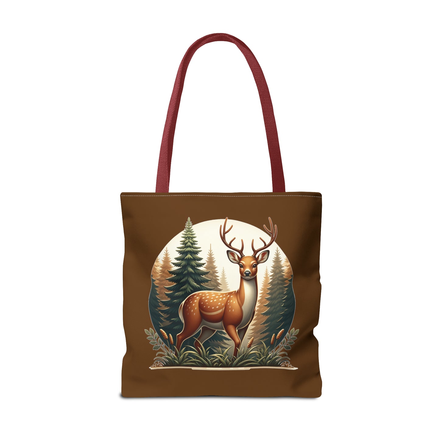 Buck in Forest - Tote Bag