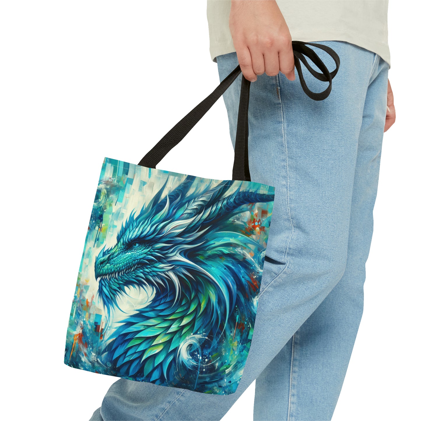 Aquamarine Dragon - Tote Bag