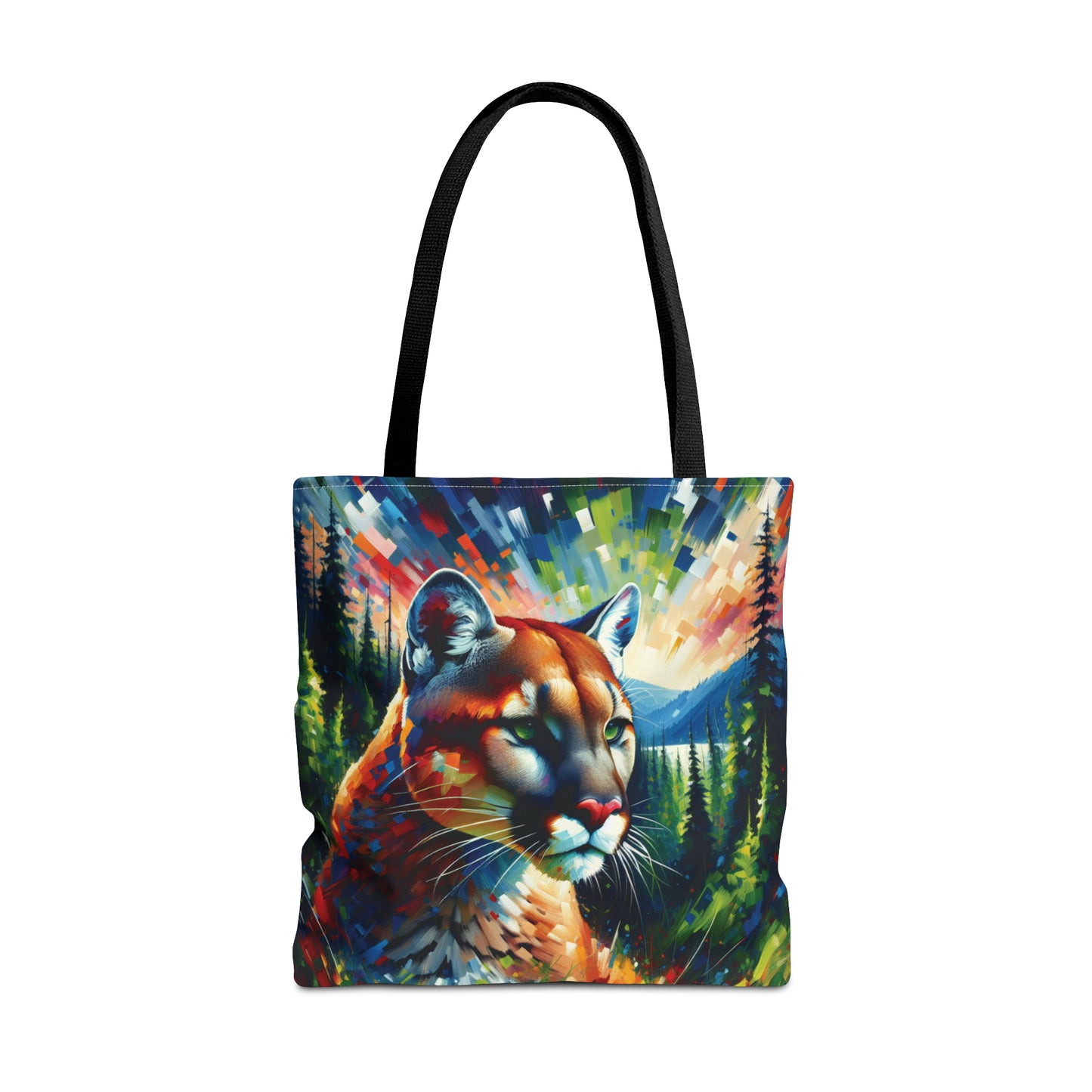 Lake Crescent Cougar - Tote Bag