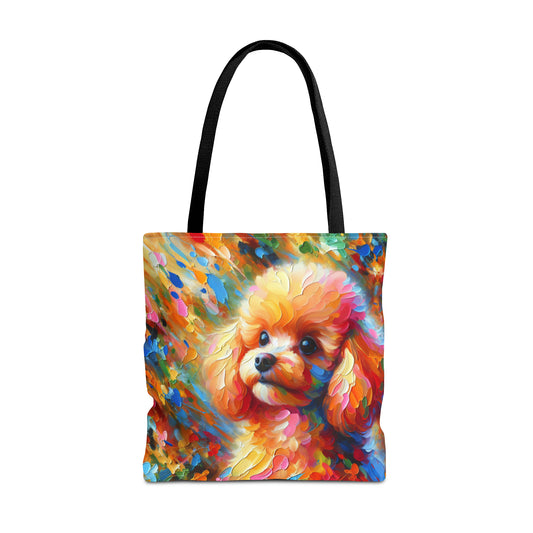 Apricot Poodle - Tote Bag