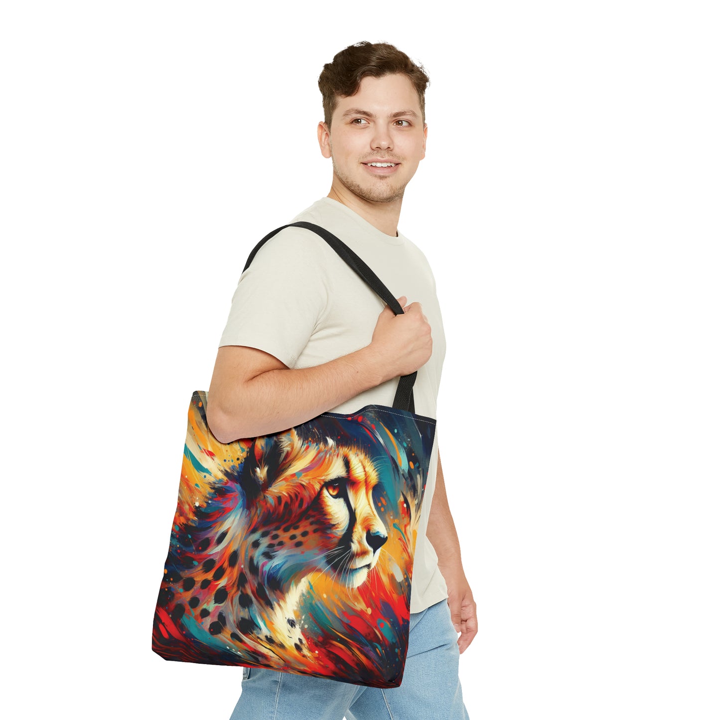 Cheetah Portrait - Tote Bag