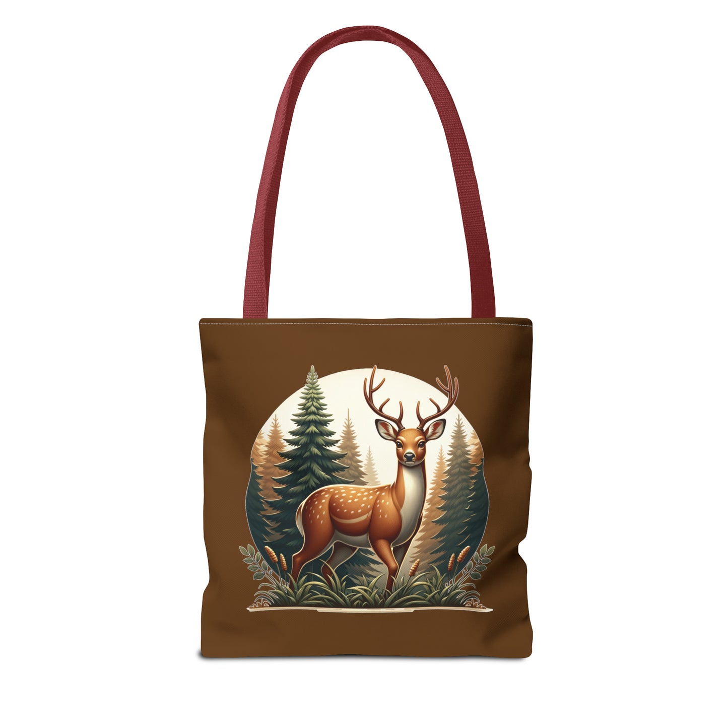 Buck in Forest - Tote Bag