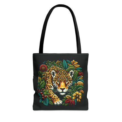 Jaguar in Bushes - Tote Bag