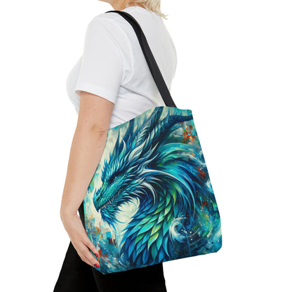 Aquamarine Dragon - Tote Bag